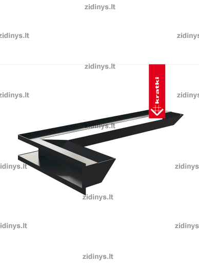 Židinio grotelės LUFT/NL/600/400/90/B 2 Židinio grotelės LUFT/NL/600/400/90/B 2