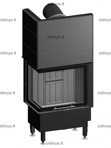 Židinio ugniakuras SPARTHERM Varia 2L-55h-4S Židinio ugniakuras SPARTHERM Varia 2L-55h-4S