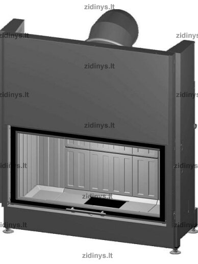 Židinio ugniakuras SPARTHERM Varia Bh 120-4S Židinio ugniakuras SPARTHERM Varia Bh 120-4S