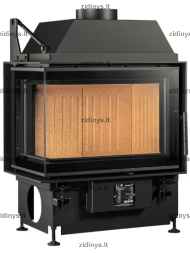 Židinys Acaminetti Quattro 60 L open side Židinys Acaminetti Quattro 60 L open side