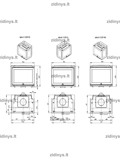 Židinys Jotul I 520 FRL 1
