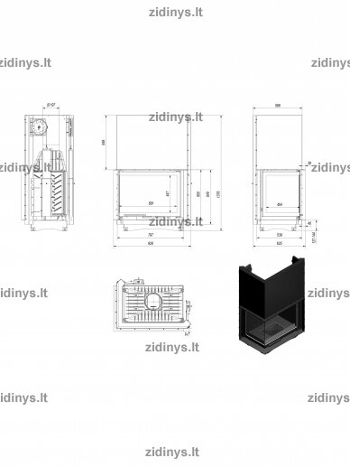 Židinys KRATKI AMELIA /L/BS/G 4 Židinys KRATKI AMELIA /L/BS/G 4