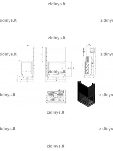 Židinys KRATKI AMELIA /P/BS/G 4 Židinys KRATKI AMELIA /P/BS/G 4