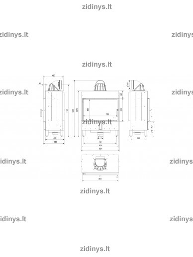 Židinys KRATKI LUCY 14 Kw/ New 5 Židinys KRATKI LUCY 14 Kw/ New 5