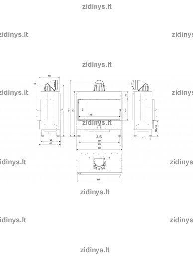 Židinys KRATKI LUCY 16 KW/ NEW 6 Židinys KRATKI LUCY 16 KW/ NEW 6