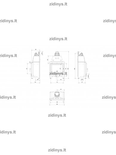 Židinys KRATKI MBA 17 kw 4 Židinys KRATKI MBA 17 kw 4