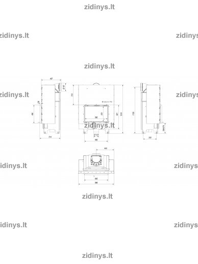 Židinys KRATKI MBM /G 10kw 4 Židinys KRATKI MBM /G 10kw 4
