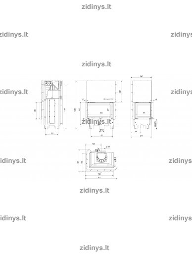 Židinys KRATKI MBM /L/BS/G 10kw 5 Židinys KRATKI MBM /L/BS/G 10kw 5