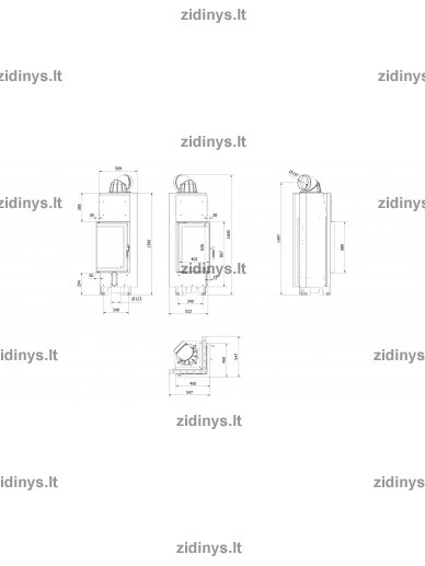 Židinys KRATKI MBN 680 L/BS 6 Židinys KRATKI MBN 680 L/BS 6