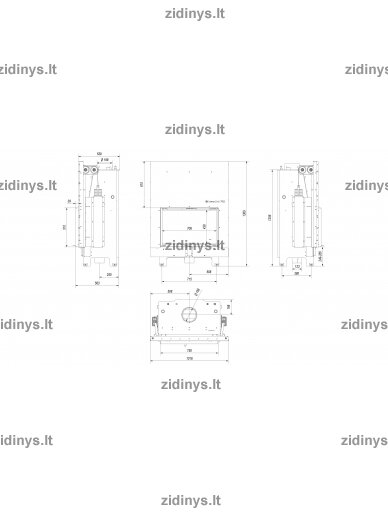 Židinys KRATKI MBO PW 15 kw G 4