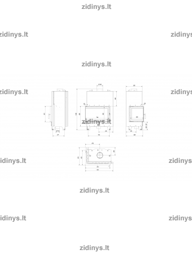 Židinys KRATKI MBO PW15 kw  L/BS 4