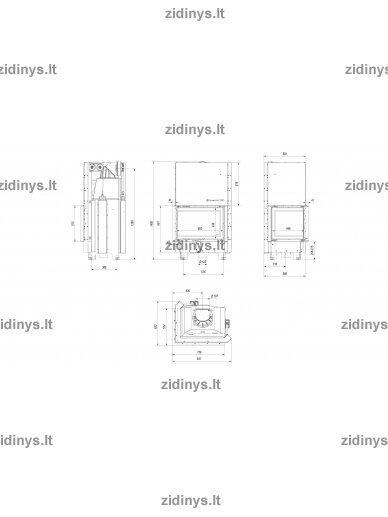 Židinys KRATKI MBZ /L/BS/G 13 kw 4 Židinys KRATKI MBZ /L/BS/G 13 kw 4