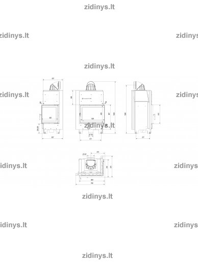 Židinys KRATKI MBZ /P/BS 13 kw 5 Židinys KRATKI MBZ /P/BS 13 kw 5