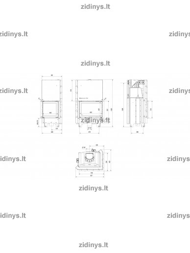 Židinys KRATKI MBZ /P/BS/G 13 kw 4 Židinys KRATKI MBZ /P/BS/G 13 kw 4