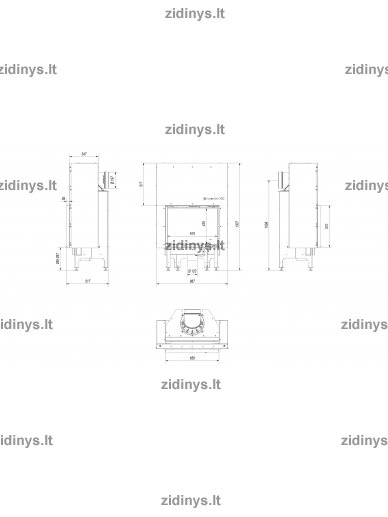 Židinys KRATKI Nadia /G/10 kw 4