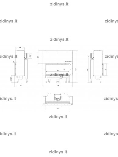 Židinys KRATKI Nadia /G/14 kw 6 Židinys KRATKI Nadia /G/14 kw 6