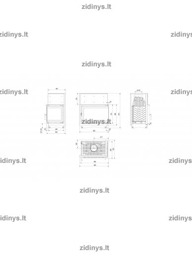 Židinys KRATKI Oliwia /P/BS/Deco 4 Židinys KRATKI Oliwia /P/BS/Deco 4