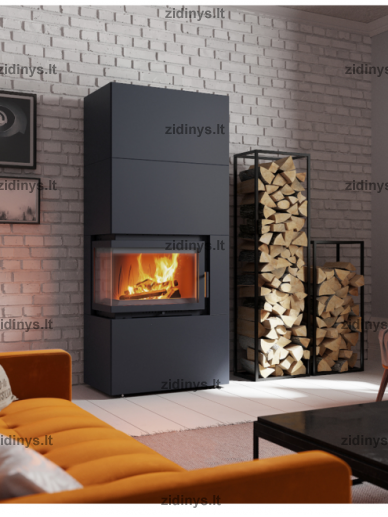 Židinys KRATKI Simple 8 L/BS Box juodas 1 Židinys KRATKI Simple 8 L/BS Box juodas 1