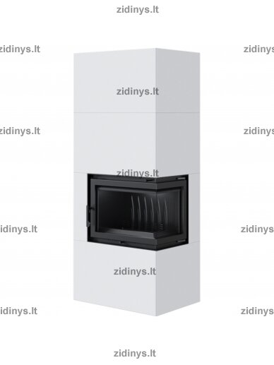 Židinys KRATKI Simple 8 P/BS Box baltas