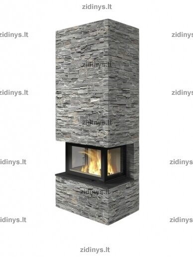 Židinys NORDPEIS Davos U Stone Židinys NORDPEIS Davos U Stone