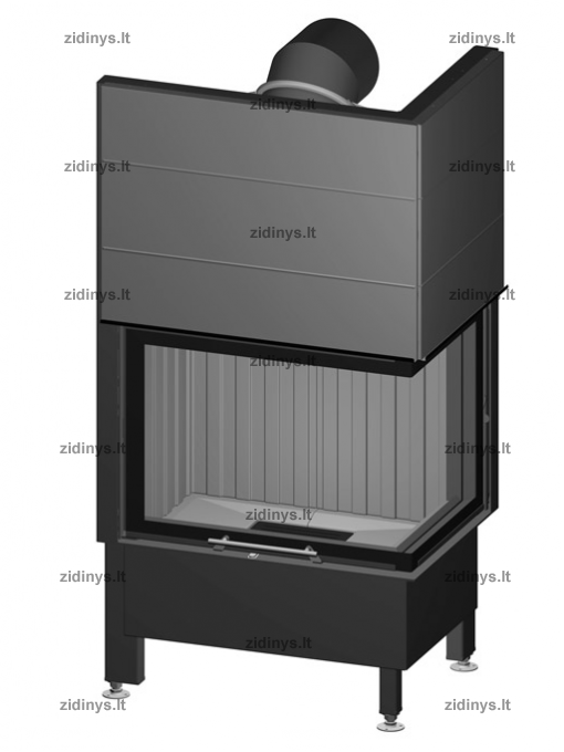 Židinio ugniakuras SPARTHERM Varia 2R-68h-4S Židinio ugniakuras SPARTHERM Varia 2R-68h-4S