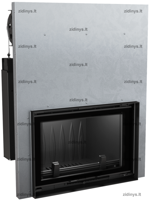 Židinys KRATKI Wiktor Deco 14 kw giljotina Židinys KRATKI Wiktor Deco 14 kw giljotina
