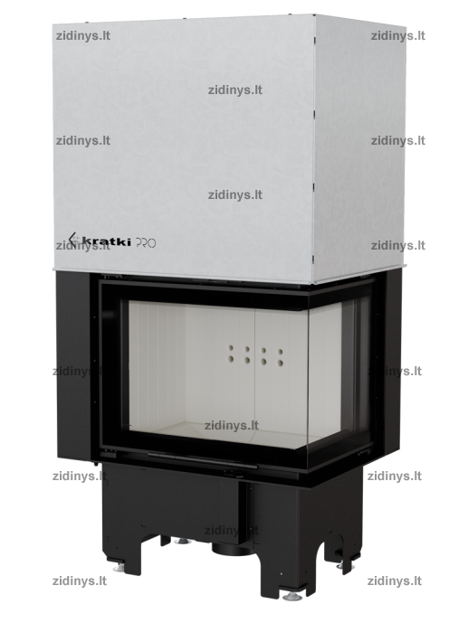 Židinys KRATKI VNP 610/430 dešinys kampinis pakeliamas