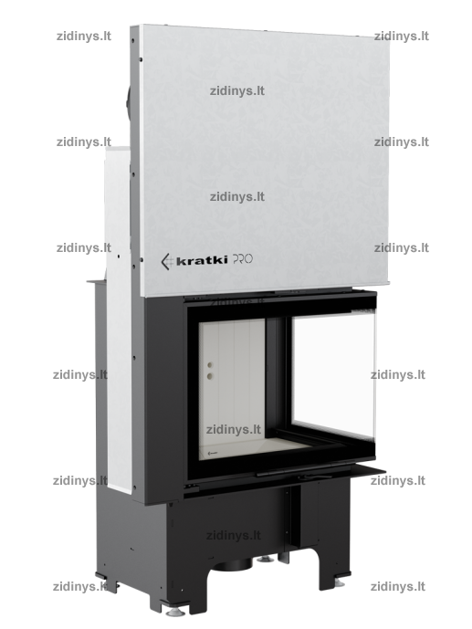 Židinys KRATKI VNP 610/430 dešinys kampinis pakeliamas 3