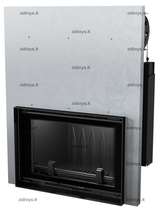 Židinys KRATKI Wiktor Deco 14 kw giljotina 1 Židinys KRATKI Wiktor Deco 14 kw giljotina 1