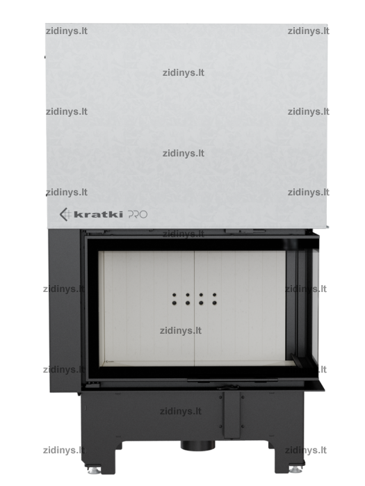 Židinys KRATKI VNP 810/410 dešinys kampinis pakeliamas 2 Židinys KRATKI VNP 810/410 dešinys kampinis pakeliamas 2