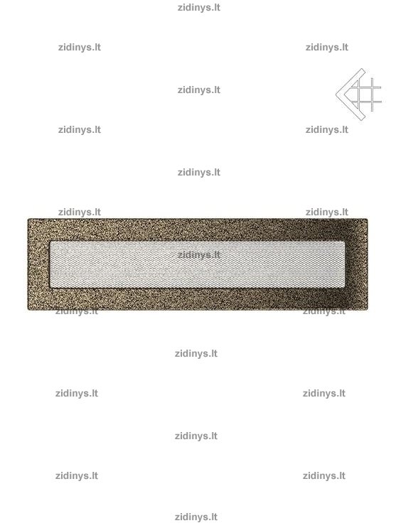 Židinio grotelės 11 x 42 juodai auksinės Židinio grotelės 11 x 42 juodai auksinės