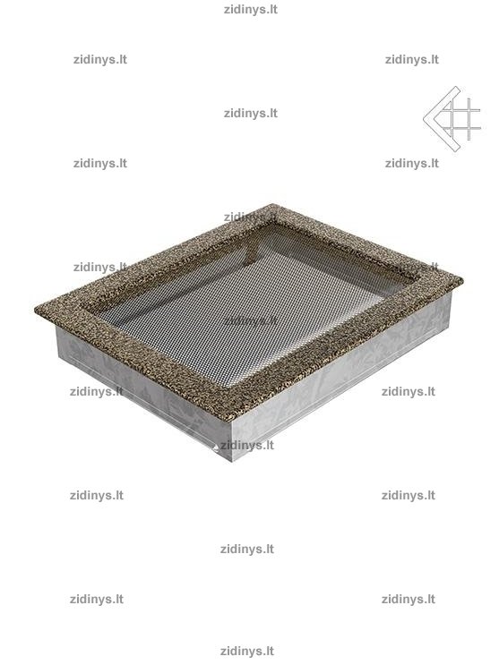 Židinio grotelės 22 x 30 juodai auksinės 1 Židinio grotelės 22 x 30 juodai auksinės 1