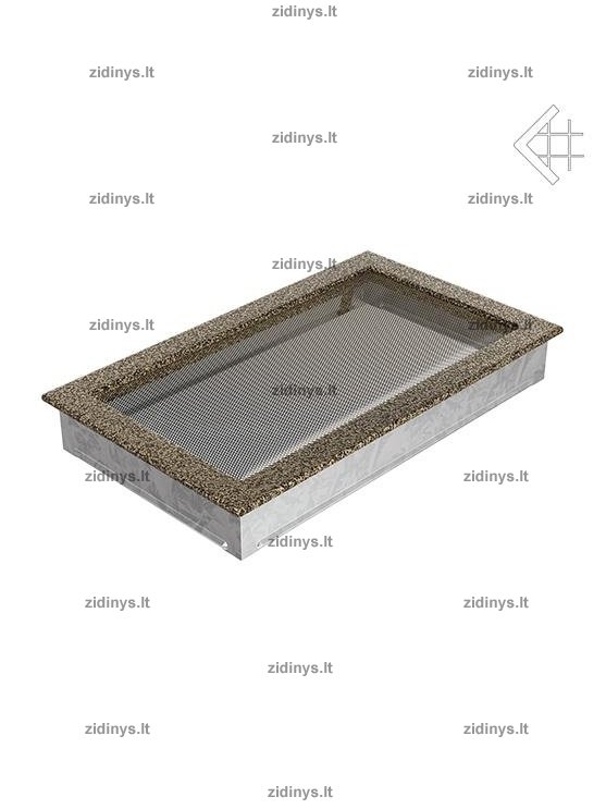 Židinio grotelės 22 x 37 juodai auksinės 1 Židinio grotelės 22 x 37 juodai auksinės 1