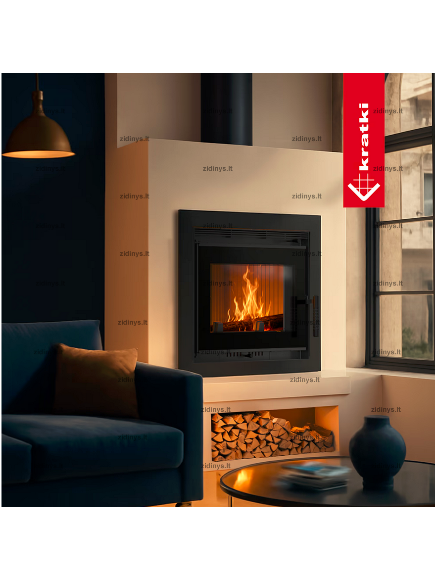 Židinys KRATKI NELL 8 kw 1