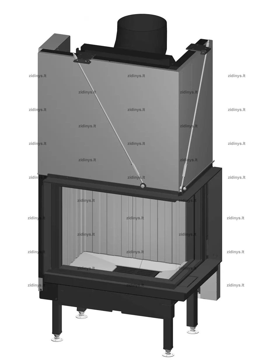 Židinio ugniakuras SPARTHERM Premium V-2R-68h ø 200 mm Židinio ugniakuras SPARTHERM Premium V-2R-68h ø 200 mm