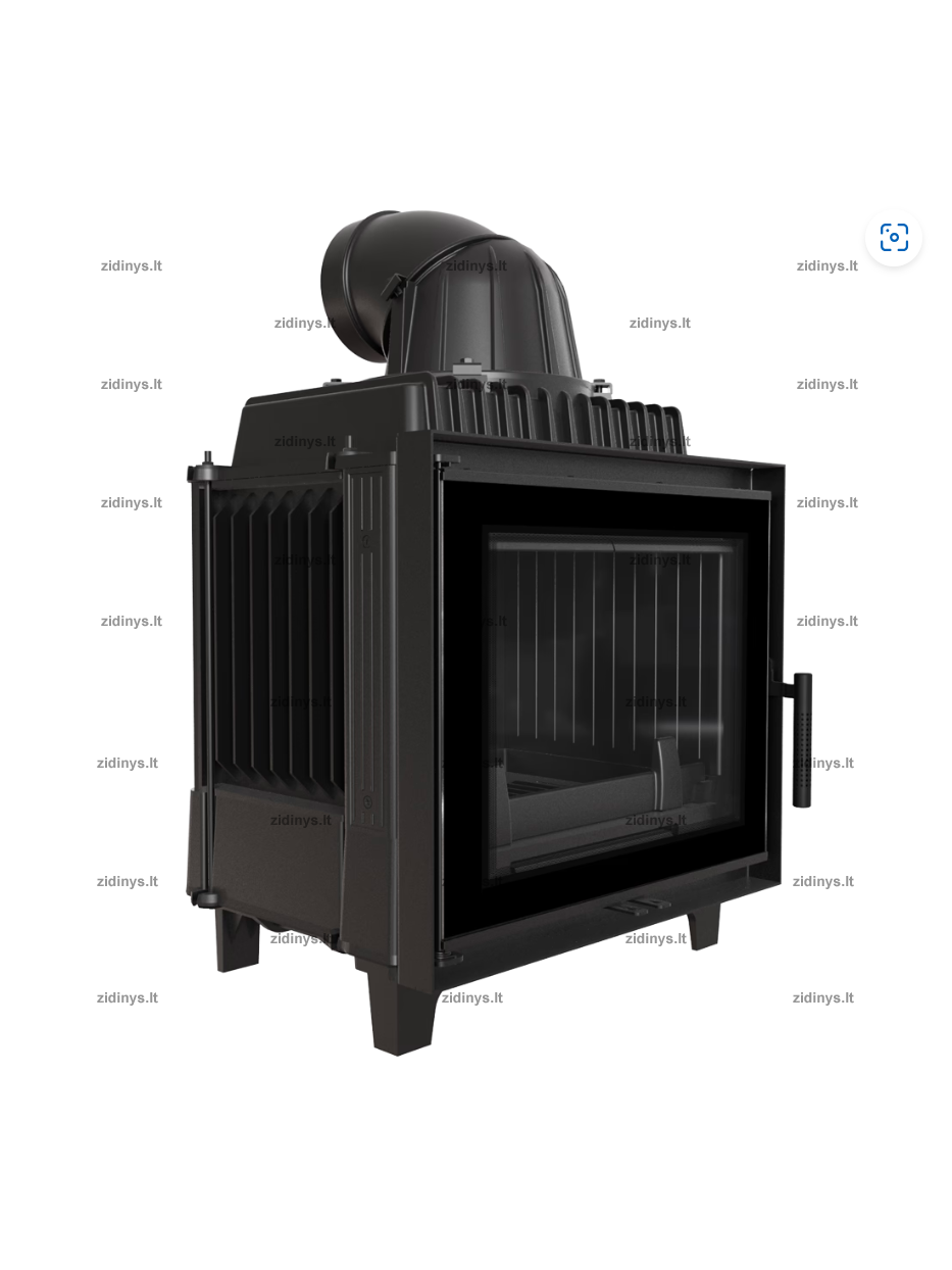 Židinys KRATKI Franek 10 kw Deco 1